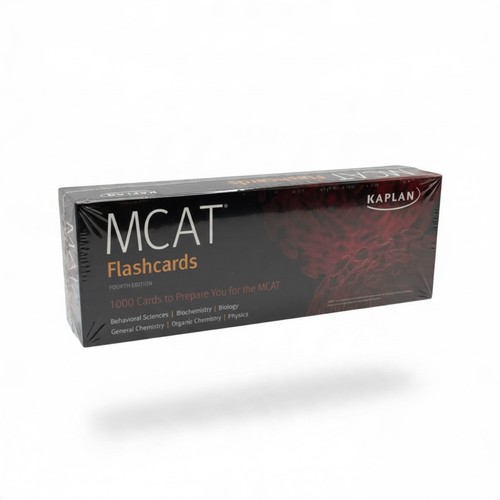 Kaplan mcat flashcards - mcat,